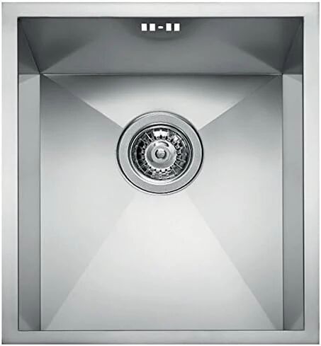 Elleci Liq340sacun Square 340 Lavello Inox 1 Vasca 38 Cm Satinato Cartone