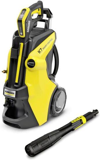 kärcher k 7 smart control idropulitrice verticale elettrico 600 l/h nero, giallo