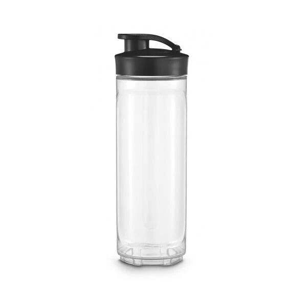 wmf kult x mix & go fitness 600 ml plastica nero, trasparente