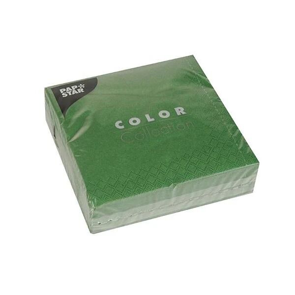 Papstar 86974 tovagliolo di carta Carta velina Verde 50 pz