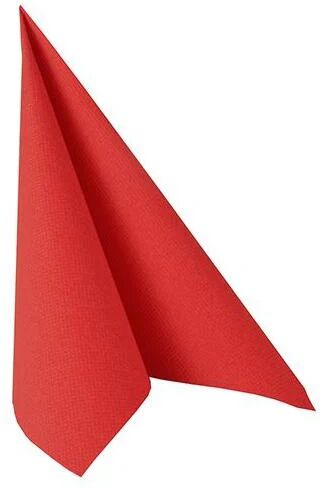 Papstar 11607 tovagliolo di carta Carta velina Rosso 50 pz