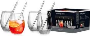 Ritzenhoff & Breker Party-Set SPRITZ, 8-teilig aus Glas, spülmaschinengeeignet, Set beinhaltet: - 1 Stück (818611)