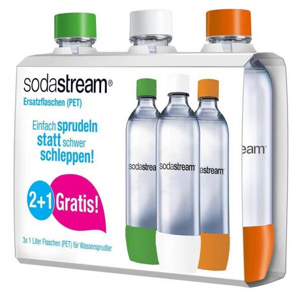 sodastream 1041343490 bottiglia di carbonatazione accessorio e ricarica per gasatore