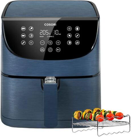 friggitrice ad aria cosori premium chef edition azzurro 5,5 l 1700 w