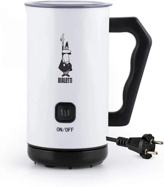 bialetti mkf02 schiumatore per latte automatico bianco