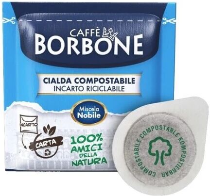 Cialda monodose di caffÃ¨ Borbone Miscela "Nobile" - 100% Sostenibile - Cialde 44mm. - Conf 120 Pezzi cialde