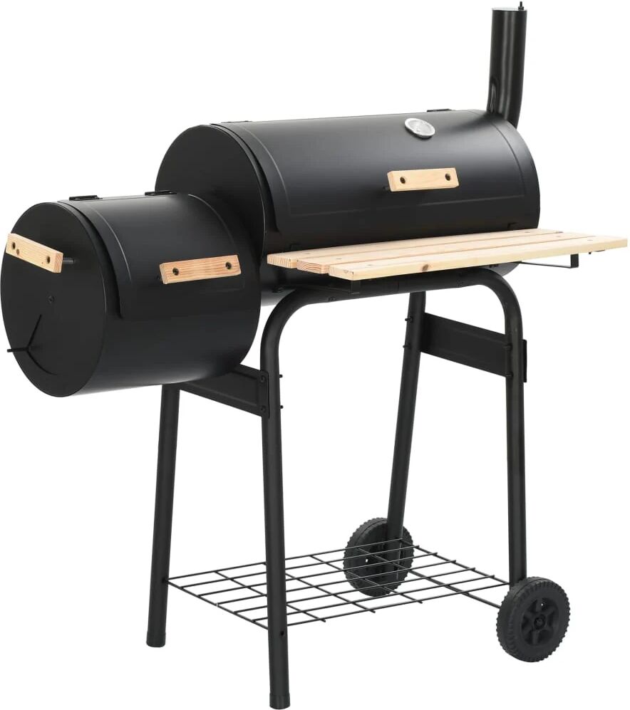 vidaxl barbecue classico affumicatore a carbonella