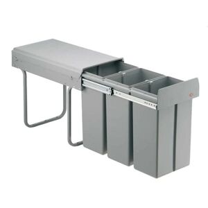 Wesco 757611-85 Separatore Raccolta Differenziata Plastica Grigio