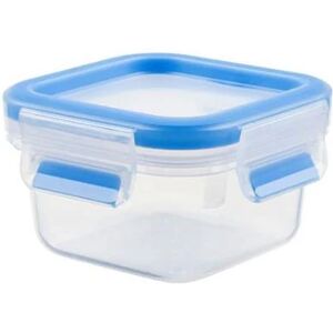 EMSA 508535 recipiente per cibo Quadrato Contenitore 0,2 L Blu, Trasparente 1 pz