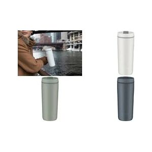 thermos isolierbecher guardian, 0,35 liter, weiß doppelwandiger edelstahl, absolut dicht und auslaufsicher, - 1 stück (4102.211.035)