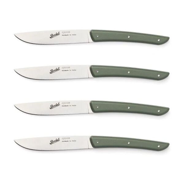 berkel kco4sw11srobl coltello da cucina acciaio inossidabile 4 pz coltello da bistecca