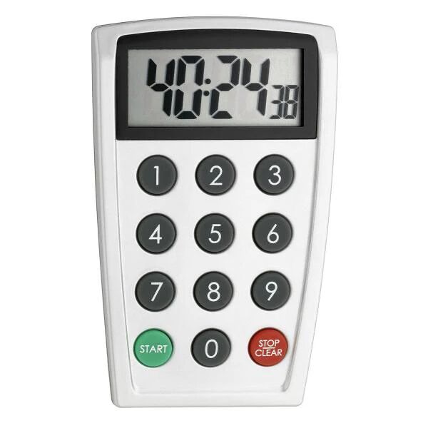 tfa dostmann tfa-dostmann 38.2026 timer da cucina timer da cucina digitale nero, bianco