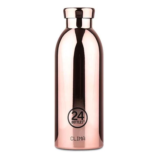 24 bottles 24bottles clima 500ml acciaio inossidabile rose gold borraccia