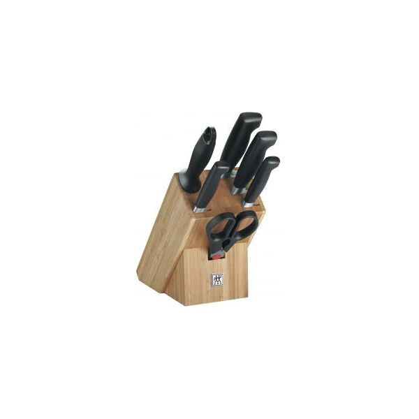 zwilling 35068-002-0 posata da cucina e set di coltelli 7 pz set di coltelli/coltelleria con ceppo