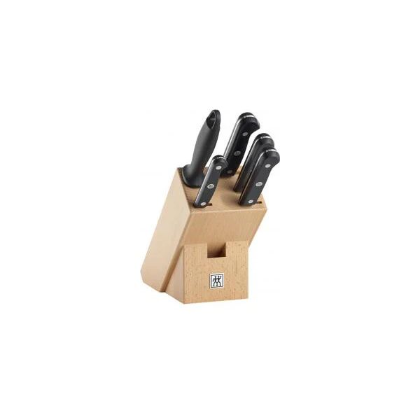 zwilling gourmet 6 pz set di coltelli/coltelleria con ceppo