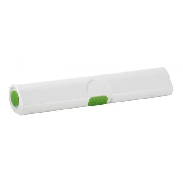 emsa click & cut hand-held food wrap dispenser verde, bianco