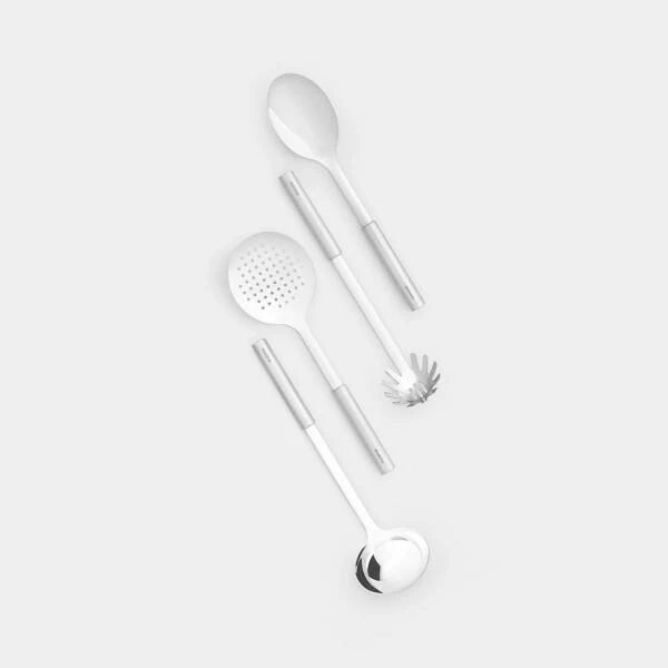 brabantia 260148 set di utensili da cucina 4 pezzo(i) acciaio satinato