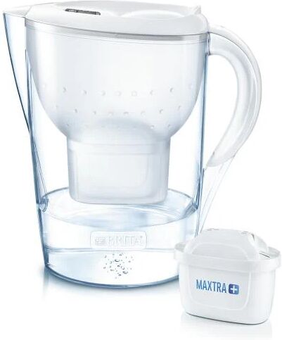 brita 1039273 filtraggio acqua filtro d'acqua manuale 2,4 l trasparente, bianco