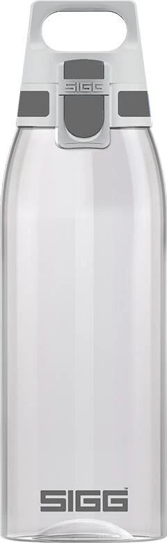 sigg total color transparent tägliche nutzung - fitness - sport 1000 ml tritan (sg8968.90)