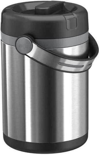 EMSA MOBILITY thermos e recipiente isotermico 1,2 L Antracite, Nero, Acciaio inossidabile