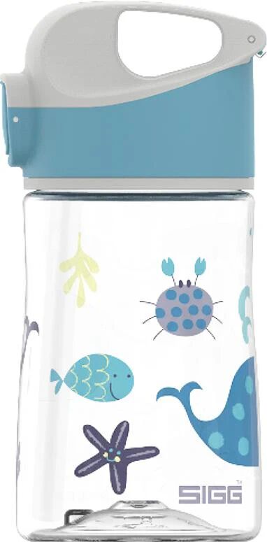 SIGG Miracle Ocean Friend Tägliche Nutzung 350 ml Tritan Blau - Grau - Transparent (SG8731.10)