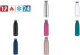 Thermos Isolier-Trinkflasche TC Bottle, 0,5 L, saphir blue matte Optik, doppelwandiger Edelstahl, frei von BPA, - 1 Stück (4067.259.050)