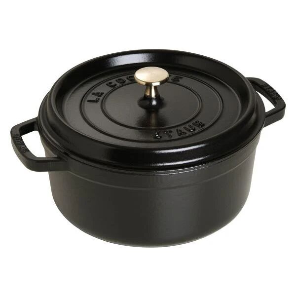 staub la cocotte 3,8 l rotondo ghisa pirofila casseruola