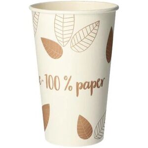 papstar 88236 tazza monouso 50 pz 400 ml cartoncino