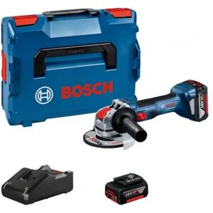 Bosch BOCH Professional Corner Grinder + 2 Batterie 4Ah