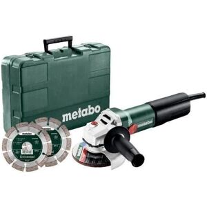 METABO Smerigliatrice angolare WQ 1100-125 Set