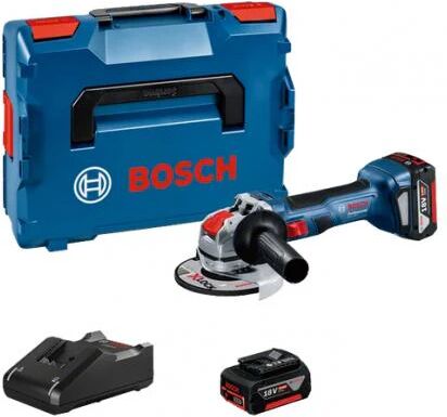 Bosch BOCH Professional Corner Grinder + 2 Batterie 4Ah