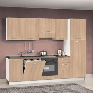 Effezetaitalia Cucina Rosmarino 270 X 217h Con Lavastoviglie Nebraska Destra