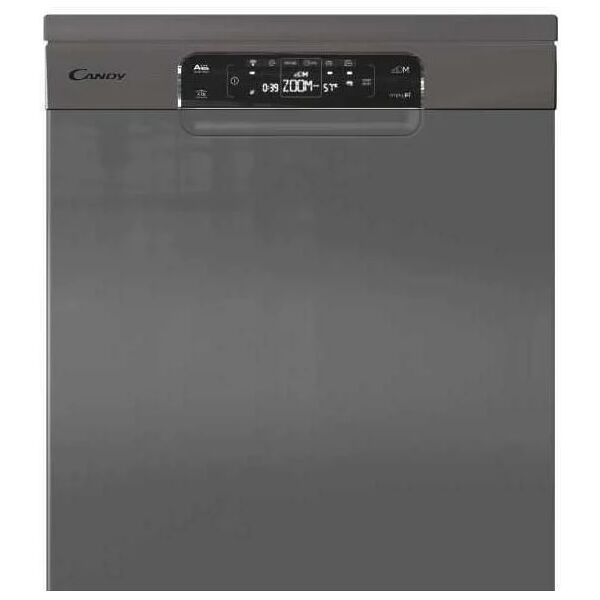 candy cdpmn 4s622px lavastoviglie libera installazione 16 coperti classe energetica a+++ wi-fi + bluetooth 60 cm inox