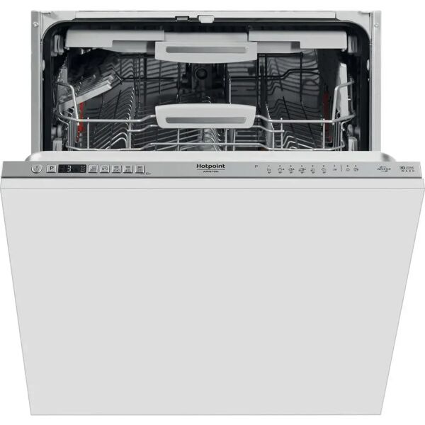 hotpoint his 7030 wel lavastoviglie da incasso a scomparsa totale 14 coperti classe energetica d 7 programmi terzo cesto 59.8 cm inox