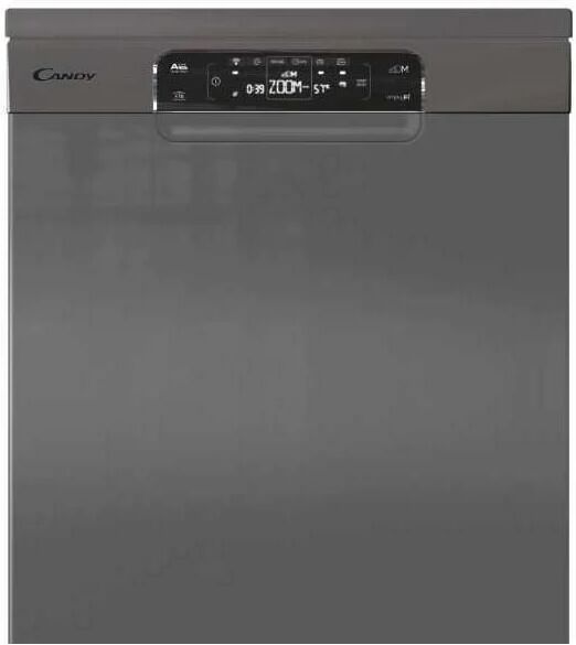 candy cdpmn 4s622px lavastoviglie libera installazione 16 coperti classe energetica a+++ wi-fi + bluetooth 60 cm inox