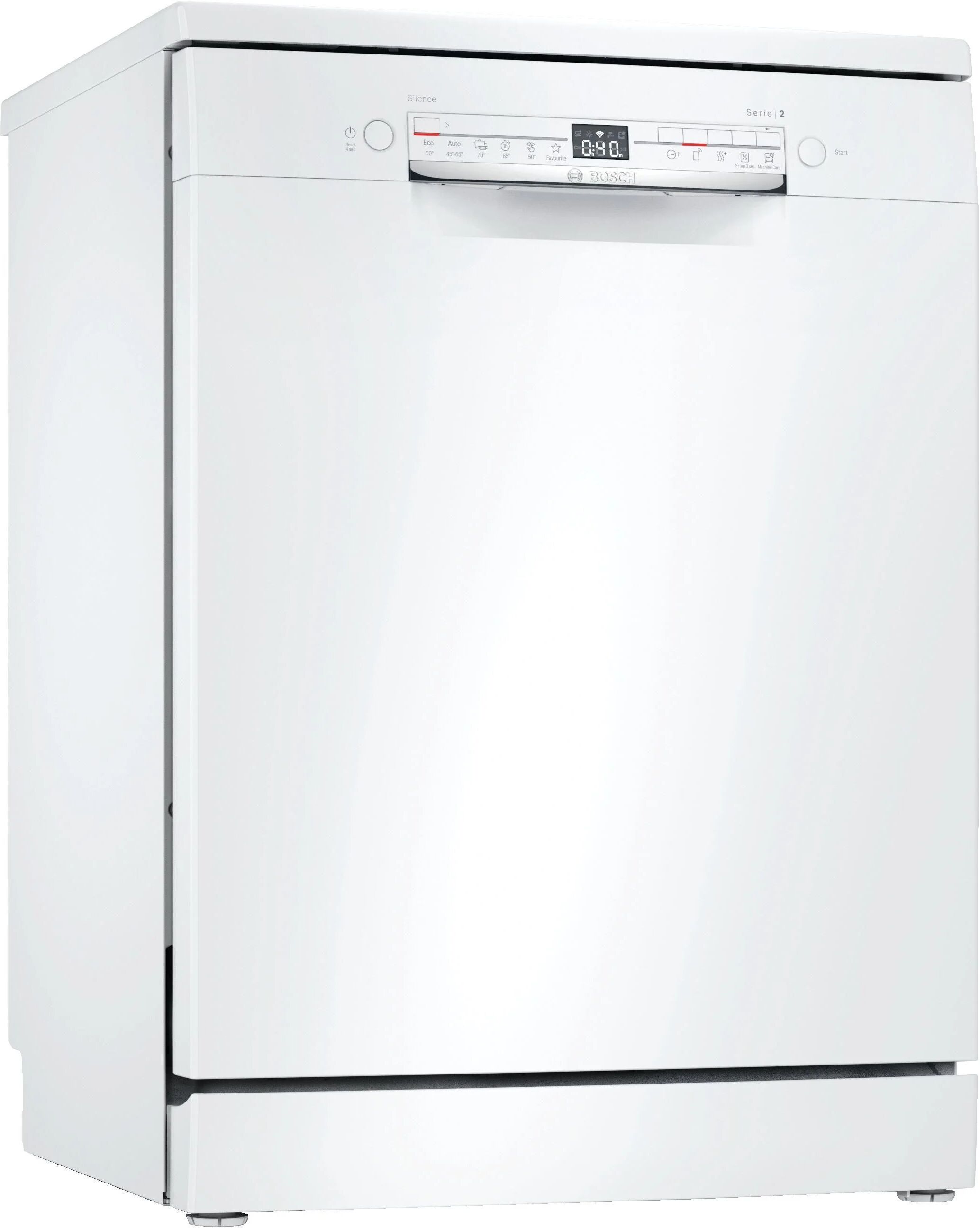 bosch serie 2 sms2htw54e lavastoviglie libera installazione 12 coperti classe energetica e 6 programmi 60 cm bianco