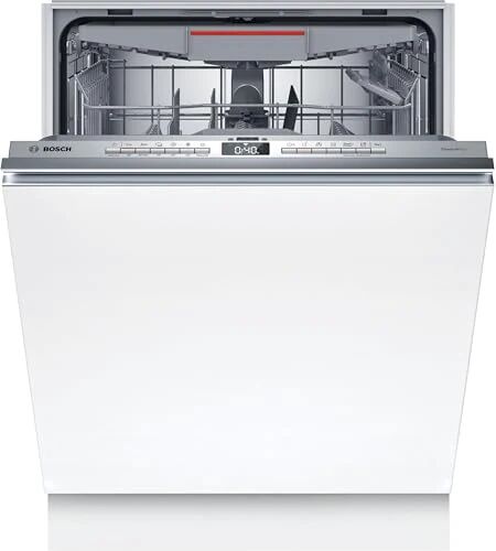 Bosch SMV4ECX21E Serie 4, Lavastoviglie da incasso a scomparsa totale, Home Connect, EfficientDry, InfoLight, Programma Preferito, 60 cm