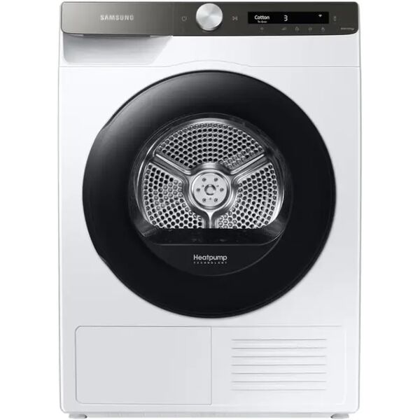 samsung dv90t5240at asciugatrice a pompa di calore ai control optimal dry sensor classe energetica a+++ capacita' di carico 9 kg