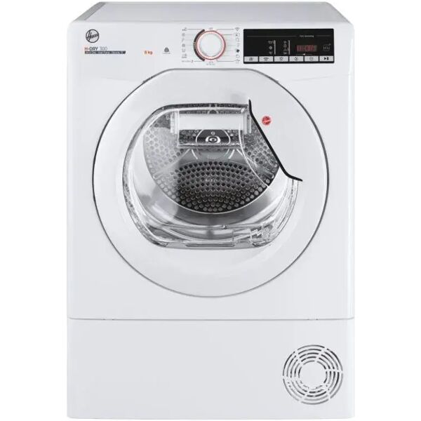 hoover link x-care hle h8a2te-s asciugatrice libera installazione caricamento frontale 8kg classe energetica a bianco