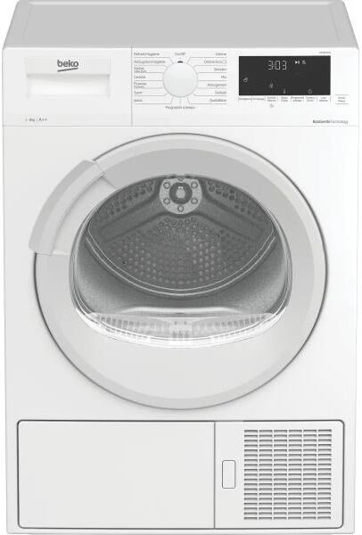 beko asciugatrice 9kg smart touch a++ drx927wn