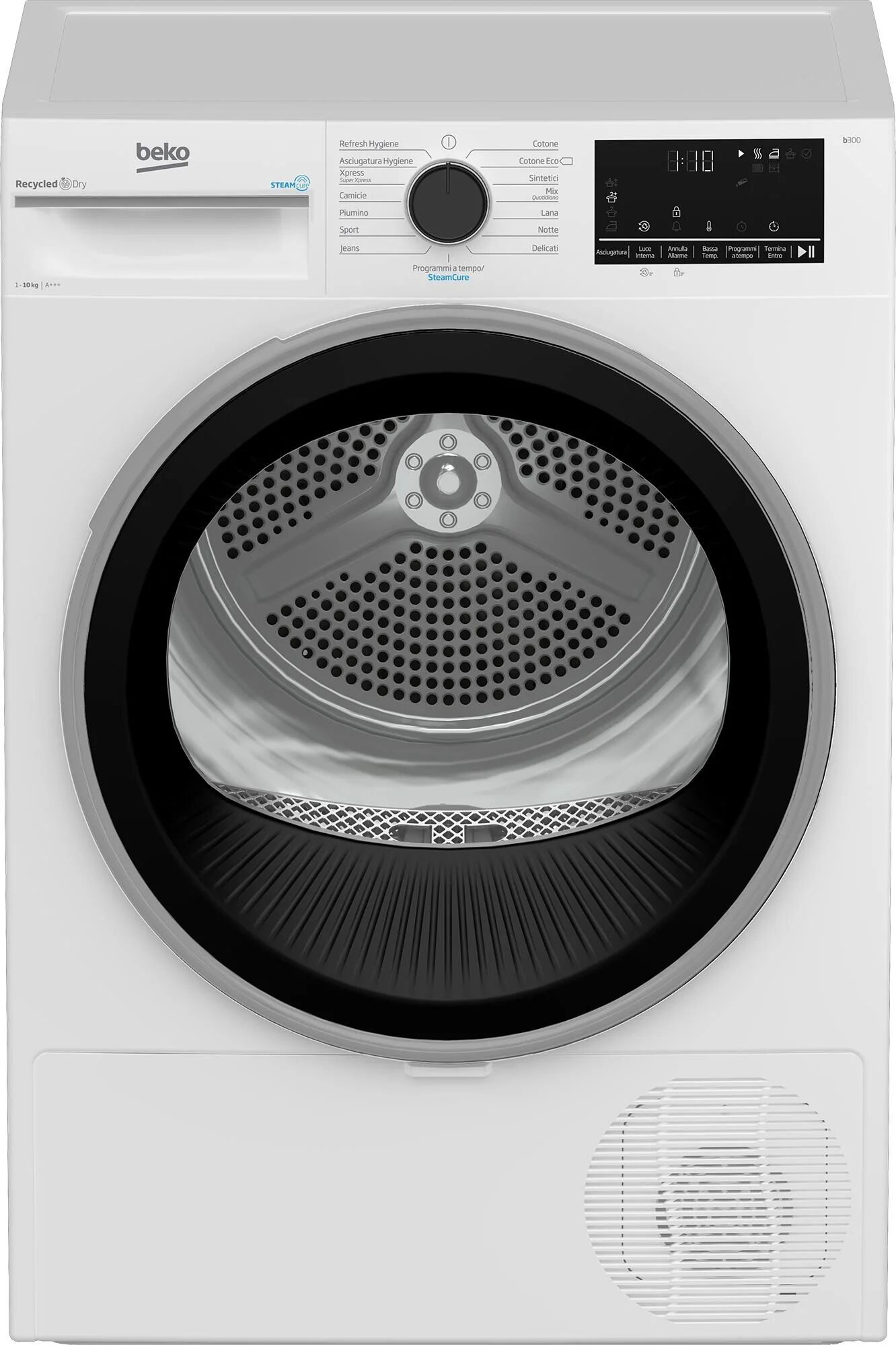 beko bt3103is asciugatrice libera installazione caricamento frontale 10kg classe energetica a bianco