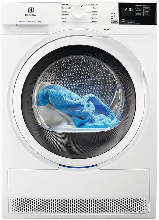 electrolux ew7h842m asciugatrice a pompa di calore 700 gentlecare 8 kg classe a