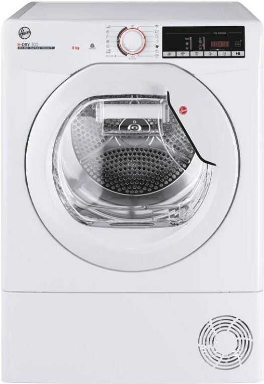 Hoover Link X-Care Hle H8a2tE-S Asciugatrice Libera Installazione Caricamento Frontale 8kg Classe Energetica A Bianco