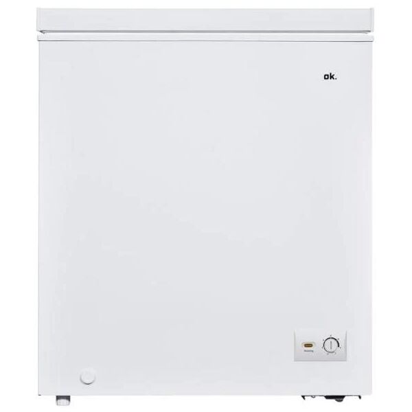 ok ofz 124 f congelatore a pozzetto orizzontale capacita' 145 litri classe energetica f 84.7 cm bianco