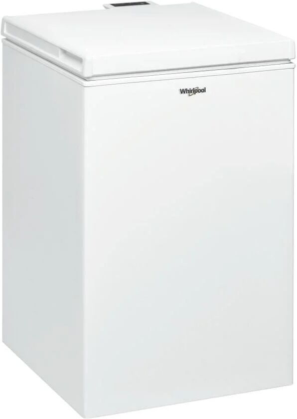 whirlpool whs1021 2 congelatore a pozzetto capacita' 97 litri classe energetica f fastfreeze 86 cm bianco