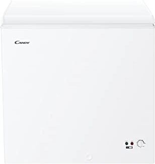 candy cchh 200 congelatore a pozzetto, smart, sistema statico, bianco, capacità 194 unità, 29,5 kg, classe energetica f