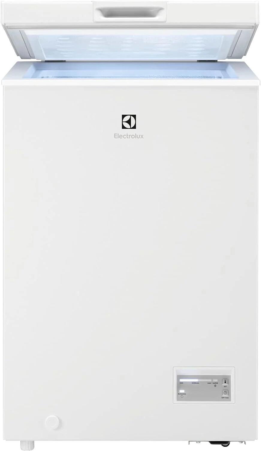 Electrolux Lcb1af10w0 Congelatore A Pozzetto Capacita' 98 Litri Classe Energetica F Space Plus Con Shieldcondenser System 84,5 Cm Bianco