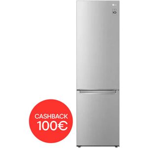 LG Gbb72nsvgn Frigorifero Combinato Capacita' 419 Litri Classe Energetica D Total No Frost Metal Fresh Display Interno Led 203 cm