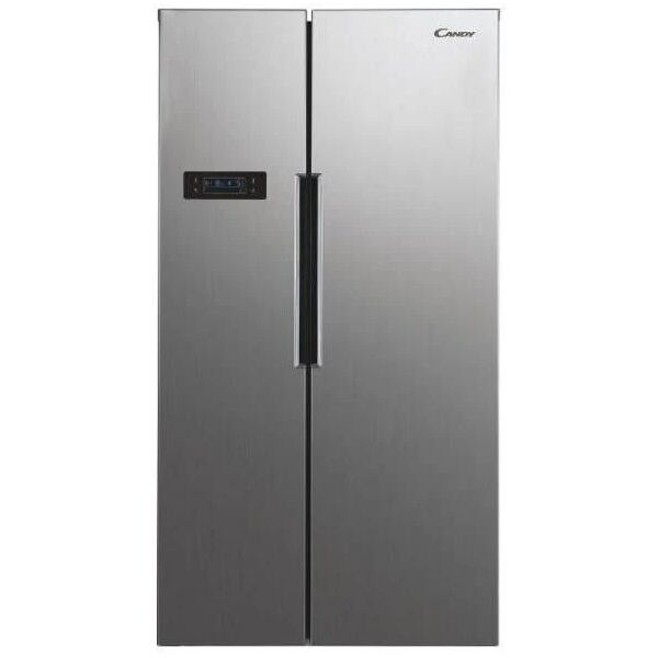 candy chsvn 174x frigorifero side by side capacita' 521 litri classe energetica e no frost 177 cm inox