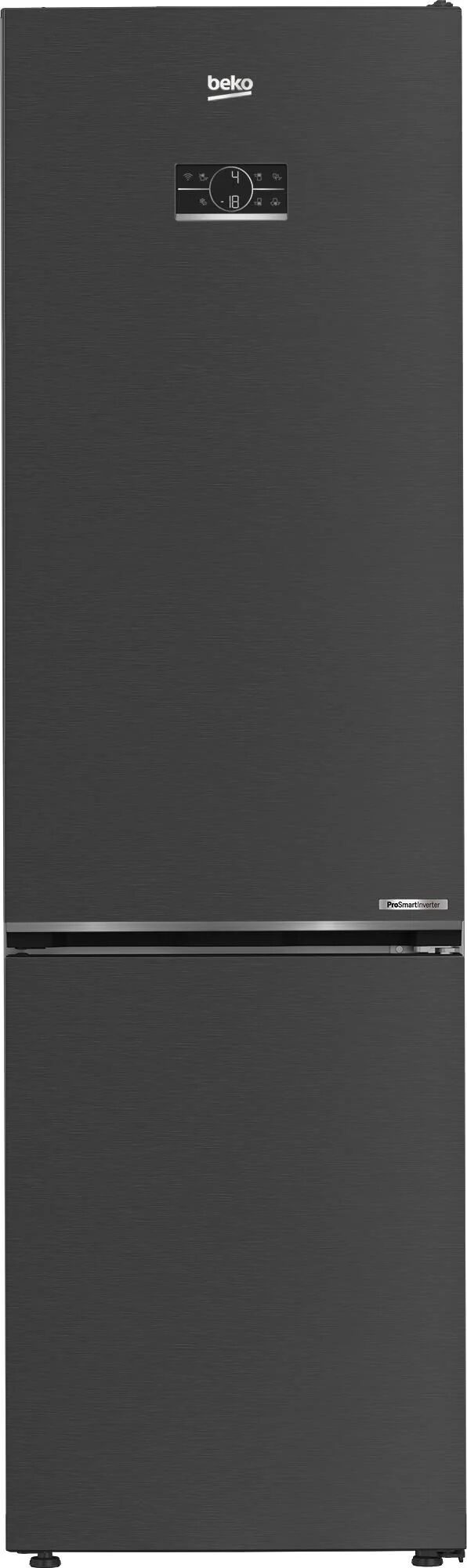 beko b7rcne407hxbr frigorifero combinato libera installazione 355 litri classe energetica b nero-acciaio inossidabile